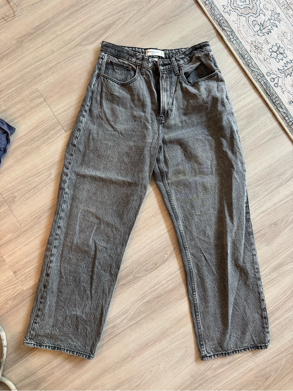 Abercrombie Loose High Rise Jean